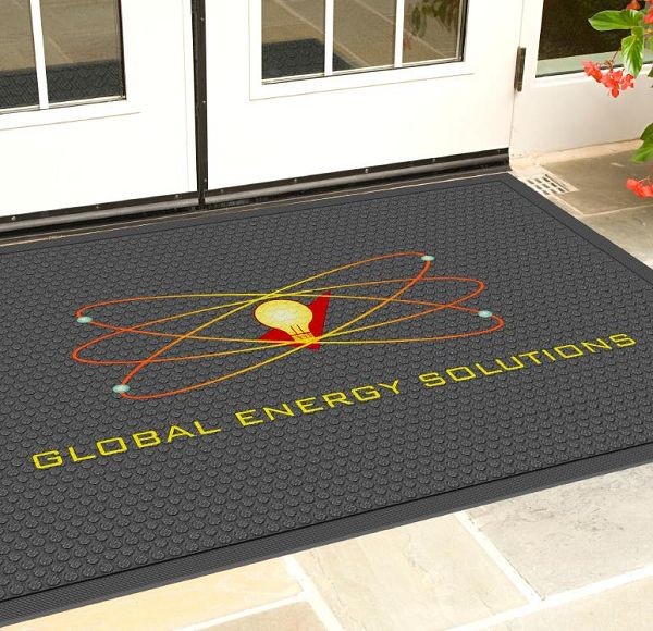 grens Onbevreesd lijn SCRAPER Outdoor Logo Floor Mat | Floor Mat Systems