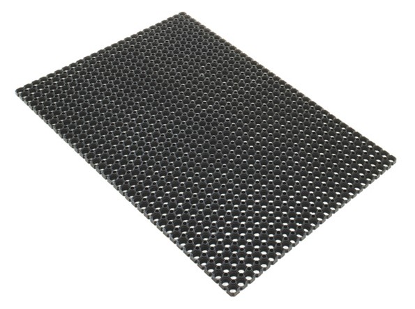 XL 23mm Thick Extra Heavy Duty Indoor Outdoor Rubber Drainage Ring Link Matting 